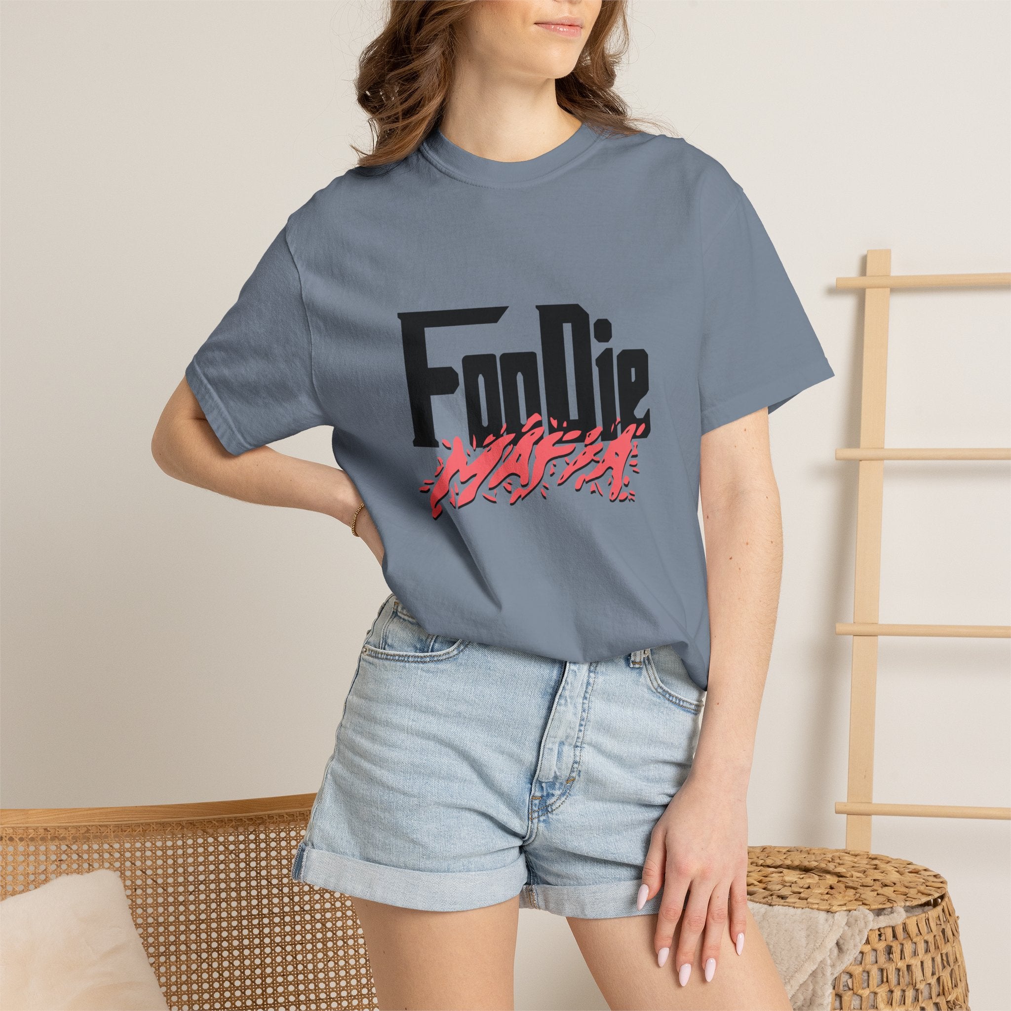 L.O.E.F Foodie Mafia Tee Shirt (Rust)