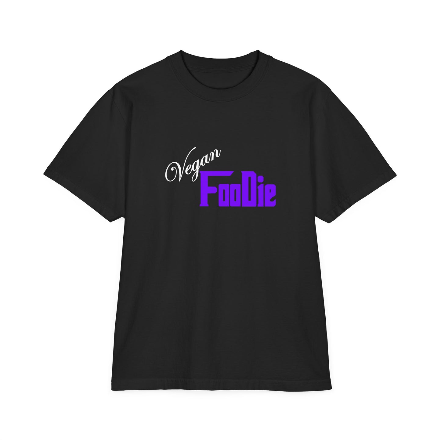 L.O.E.F Unisex Vegan Foodie Tee Shirt (Violet)