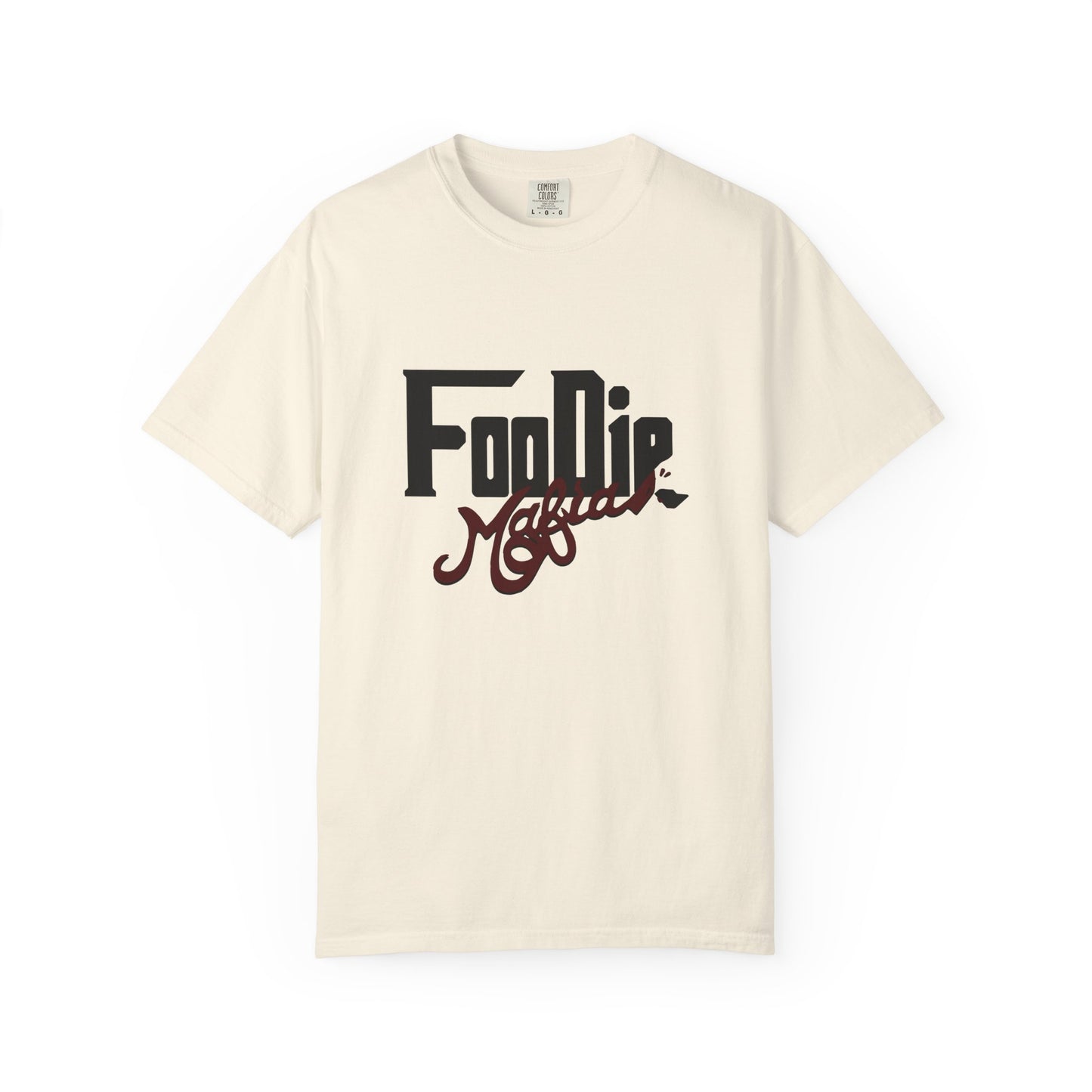 L.O.E.F Foodie Mafia Unisex Tee shirt (Maroon)