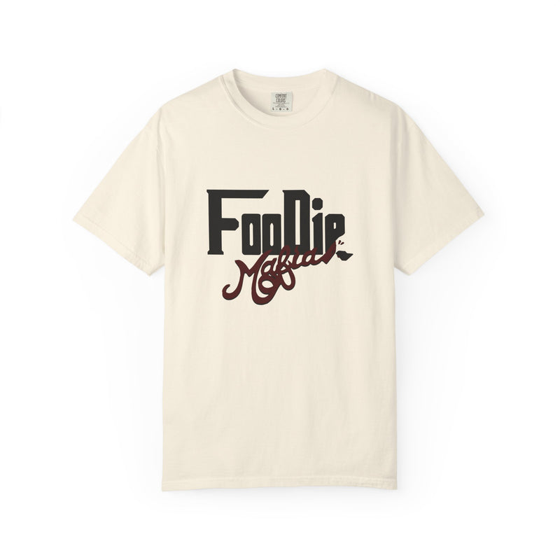 L.O.E.F Foodie Mafia Unisex Tee shirt (Maroon)