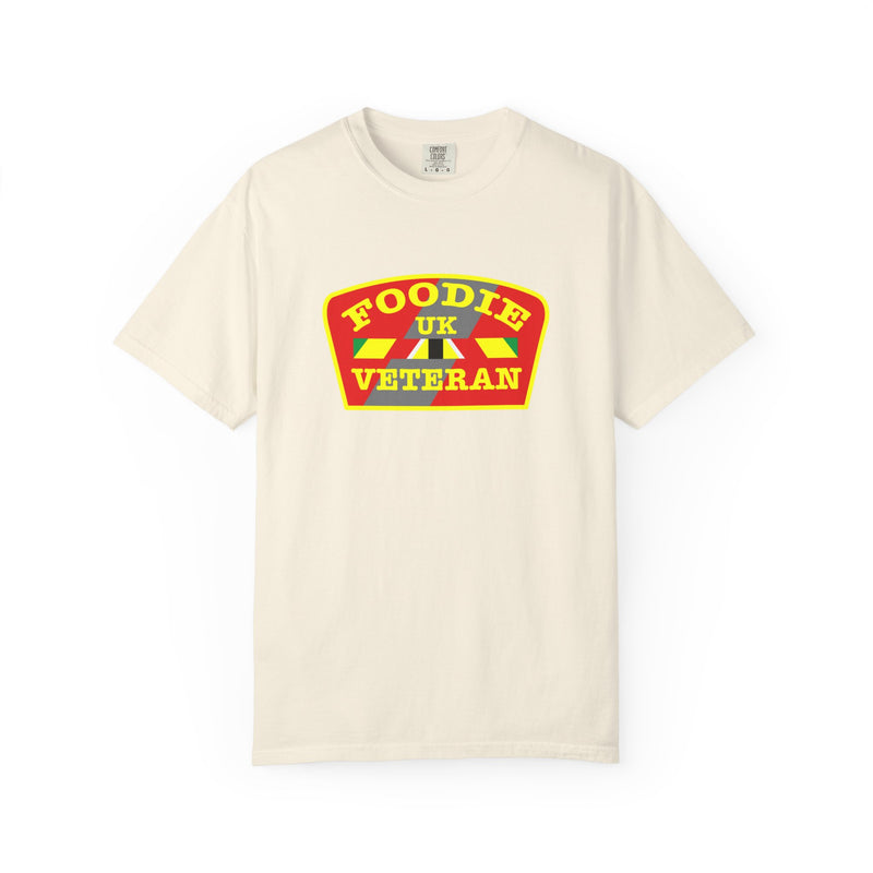 L.O.E.F Foodie Veteran UK Unisex Tee Shirt (Yellow)