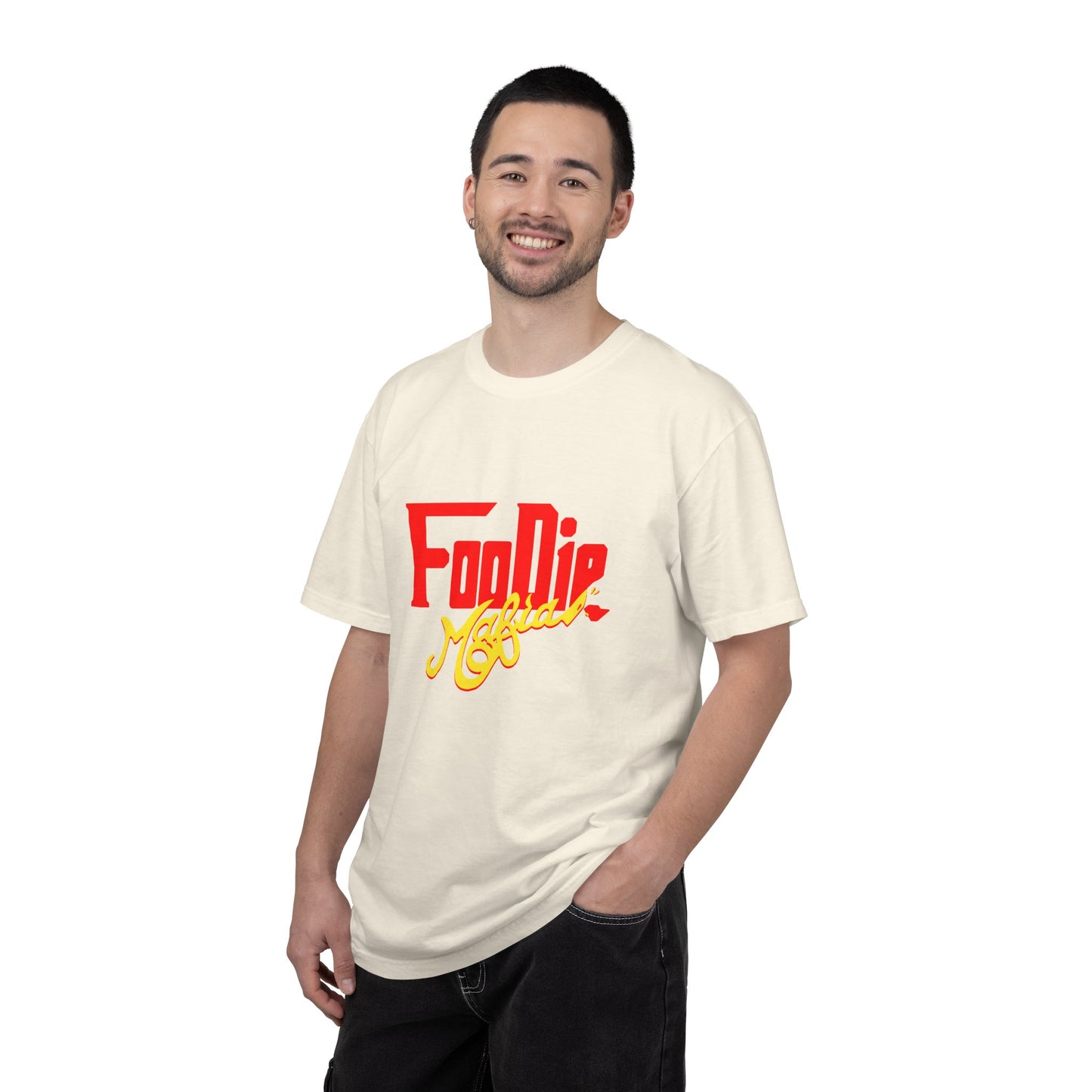 L.O.E.F Red Foodie Mafia Unisex Tee shirt (Bright Yellow)