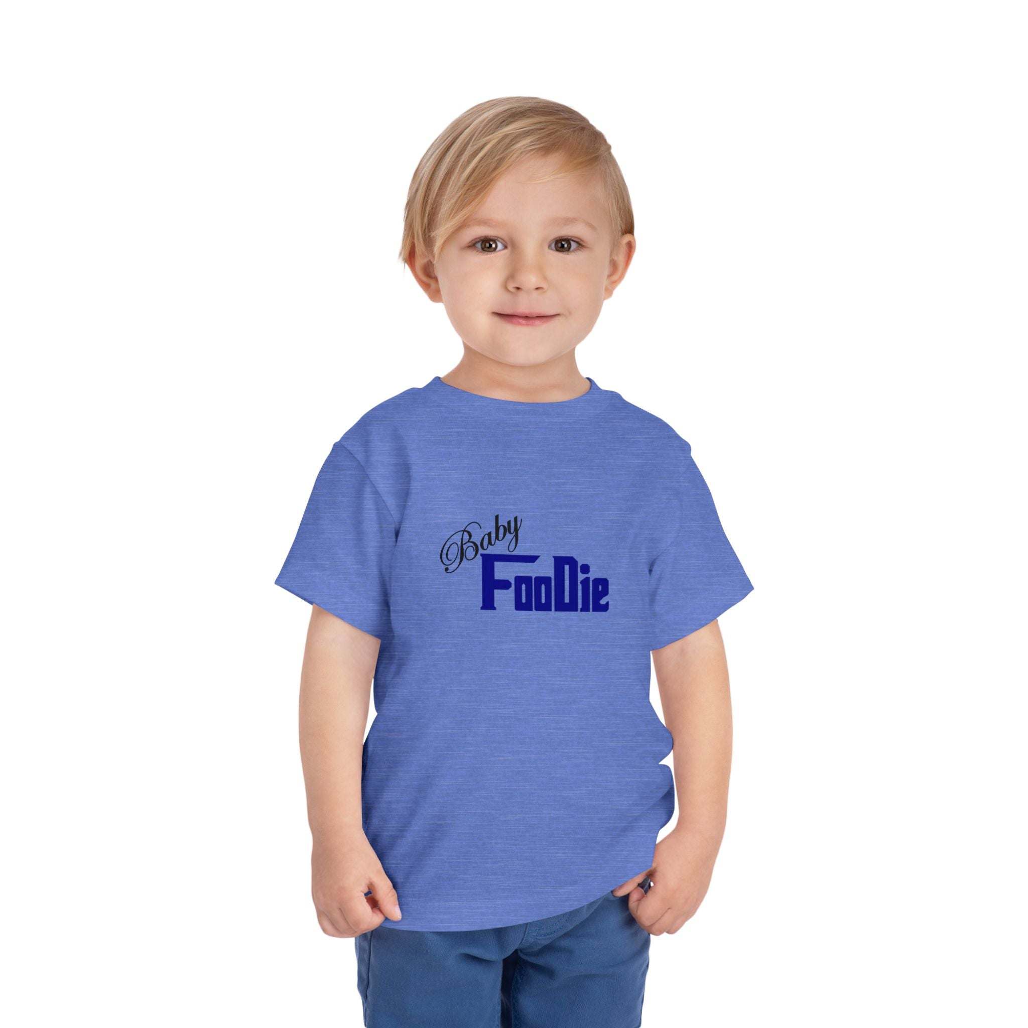 L.O.E.F Baby Foodie Toodler Tee Shirt (Dark Blue)
