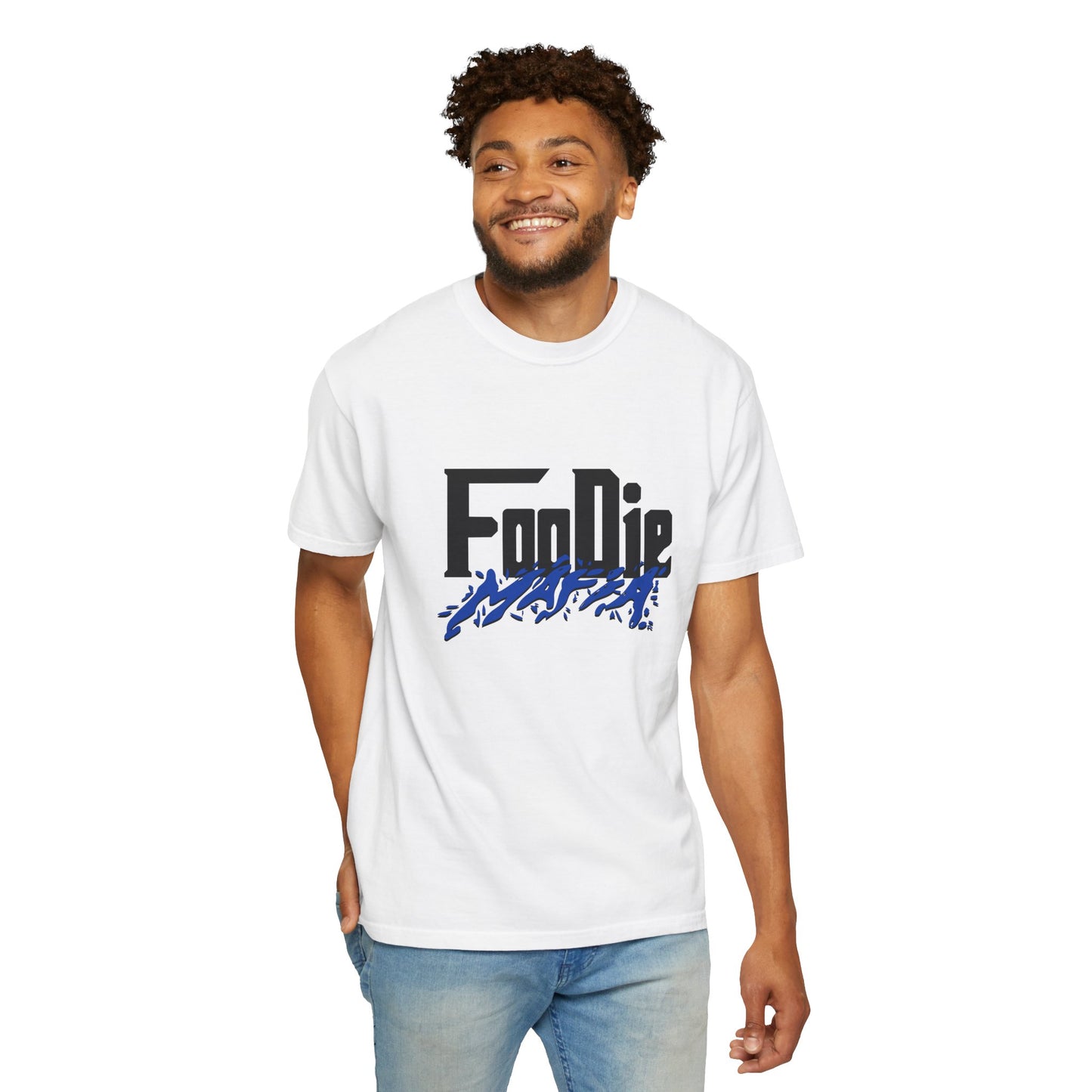 L.O.E.F Foodie Mafia Tee Shirt (Cobalt Blue)
