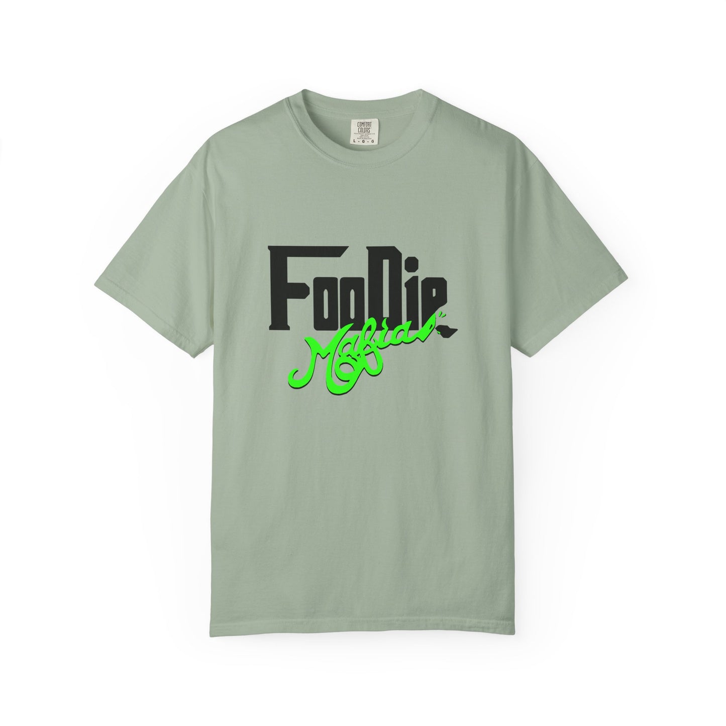 L.O.E.F Foodie Mafia Unisex Tee Shirt (Neon Green)