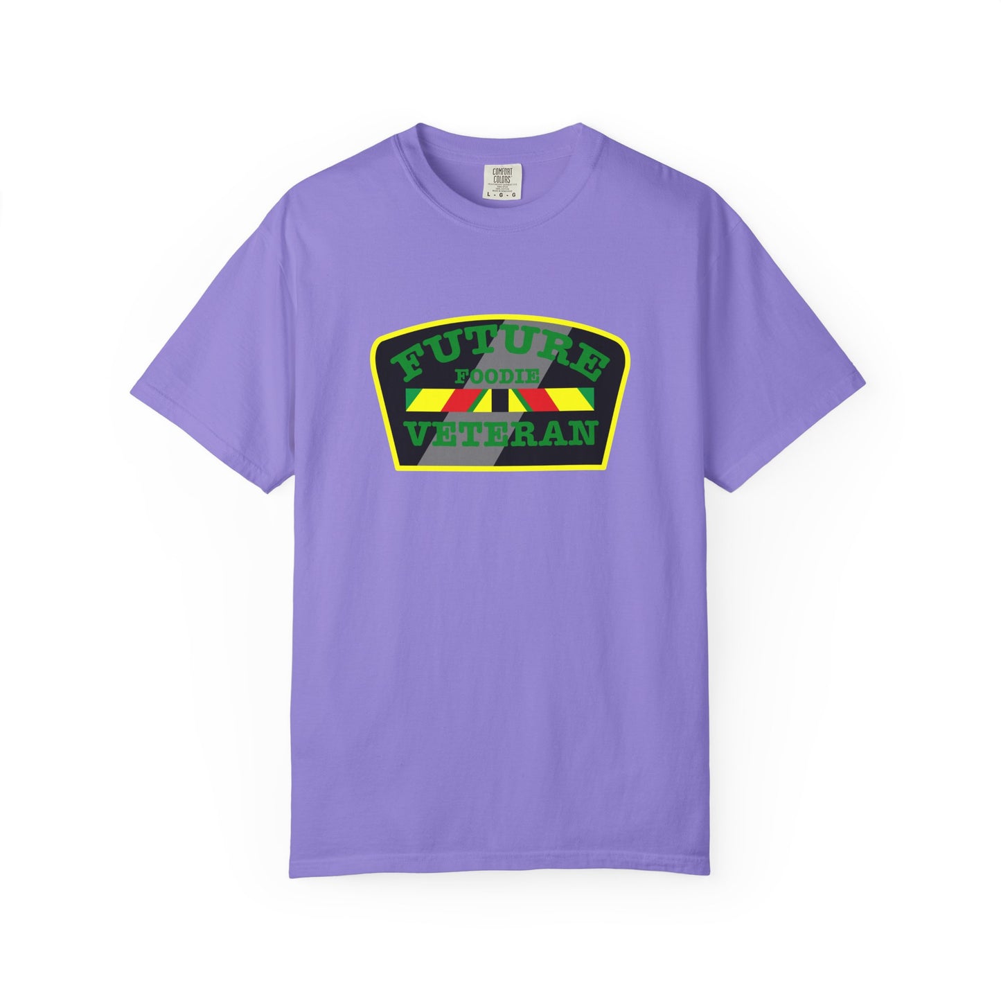 L.O.E.F Future Foodie Veteran Unisex Tee Shirt (Green)