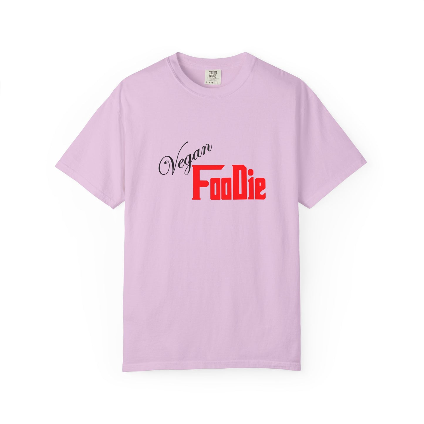 L.O.E.F Unisex Vegan Foodie Tee Shirt (Fiery Red)