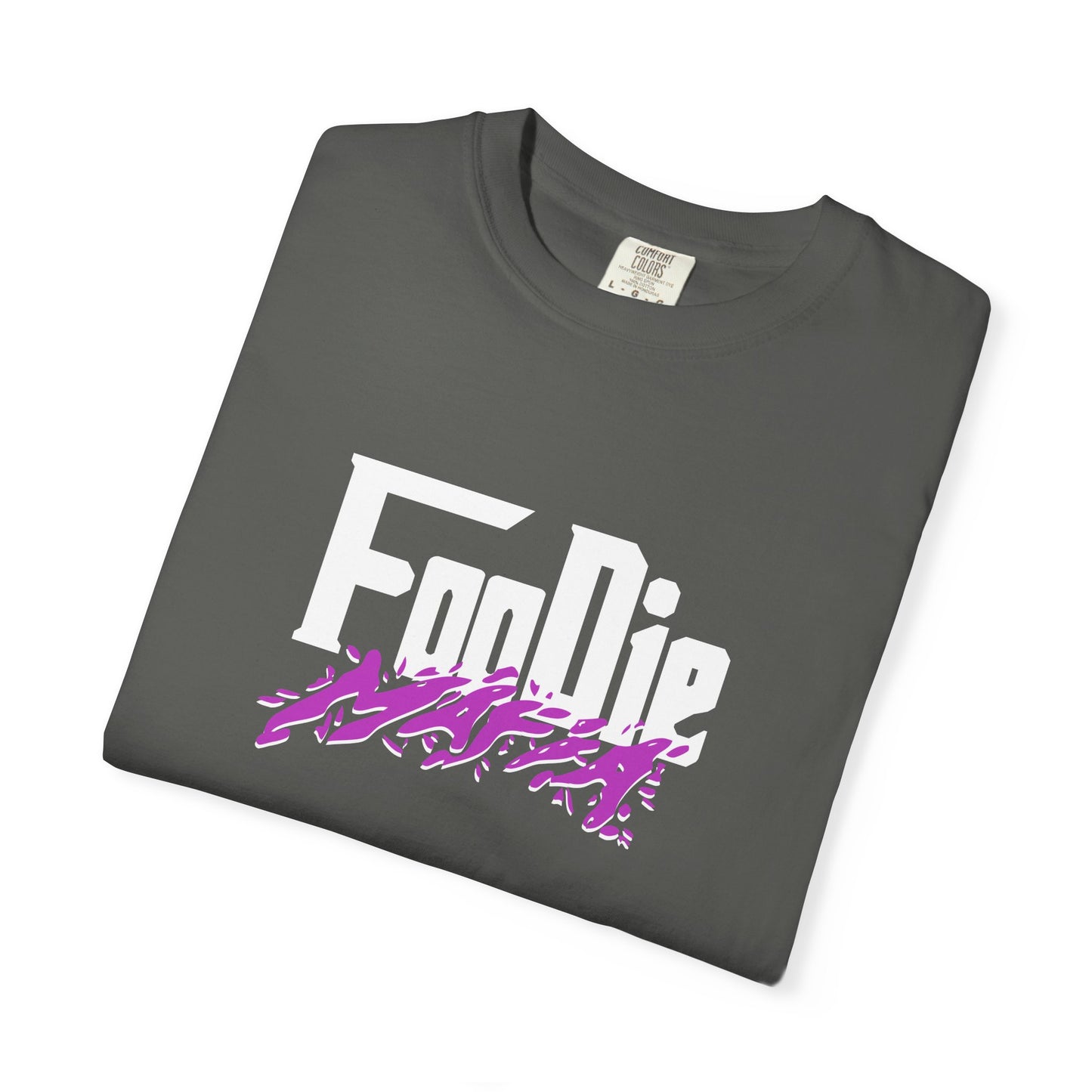 L.O.E.F White Foodie Mafia Tee Shirt (Purple)