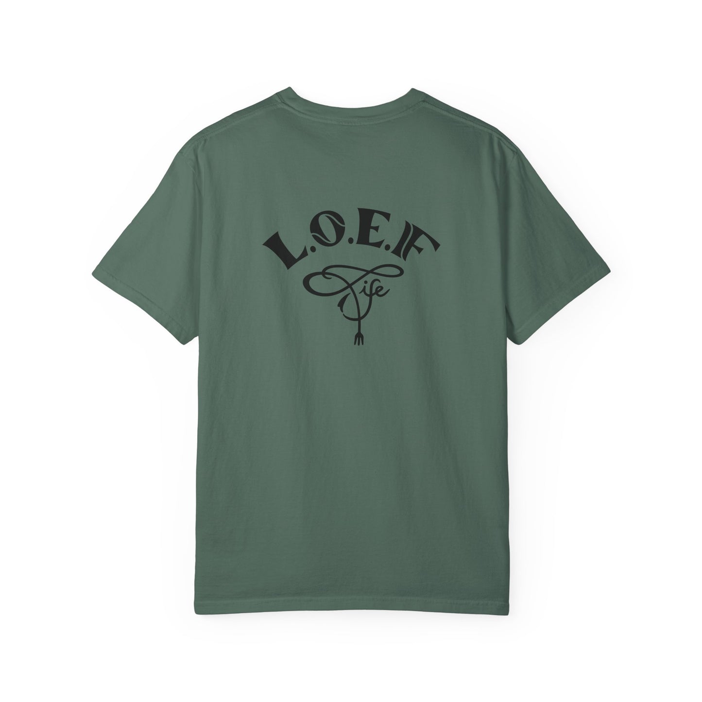 L.O.E.F Foodie Unisex Tee Shirt (Neon Green)