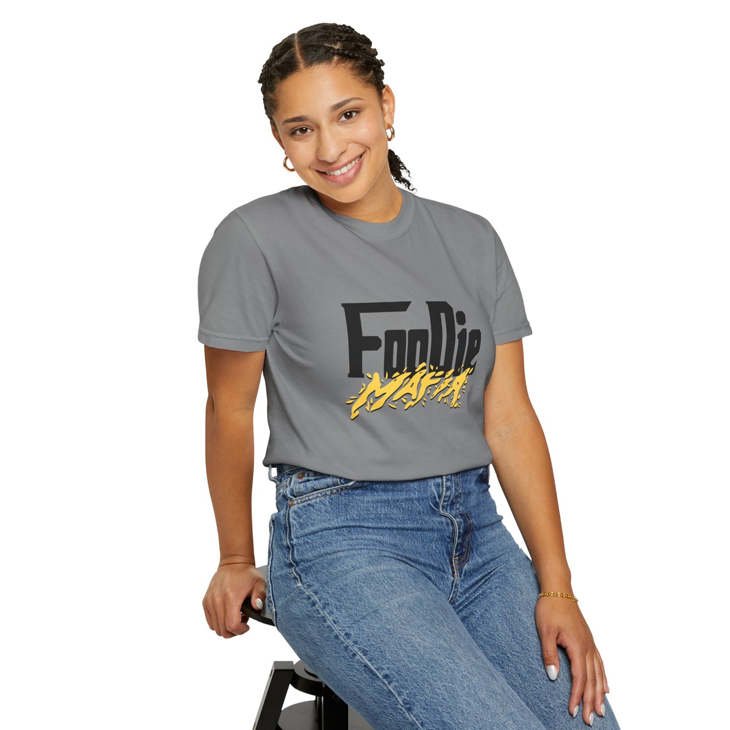 L.O.E.F Foodie Mafia Tee-Shirt (Mustard)