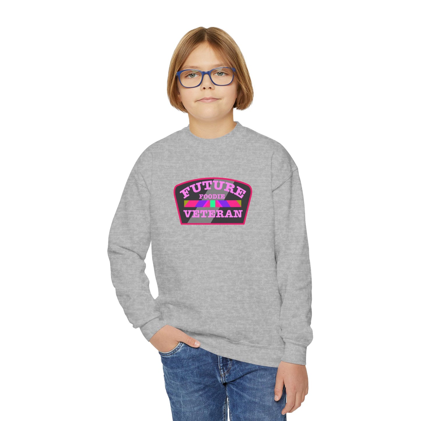 L.O.E.F Young Future Foodie Veteran Sweatshirt (Pink)