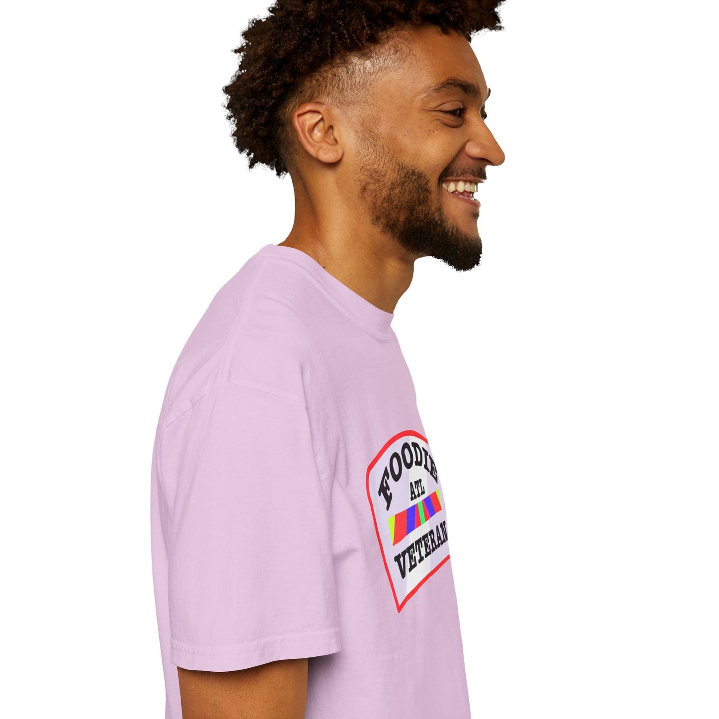 L.O.E.F Foodie Veteran ATL Unisex Tee Shirt (Soft Pink)