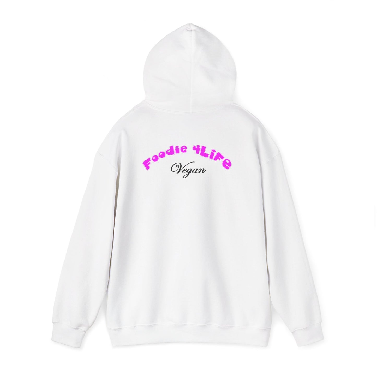 L.O.E.F Foodie 4Life Vegan Hoodie (Fuchsia)