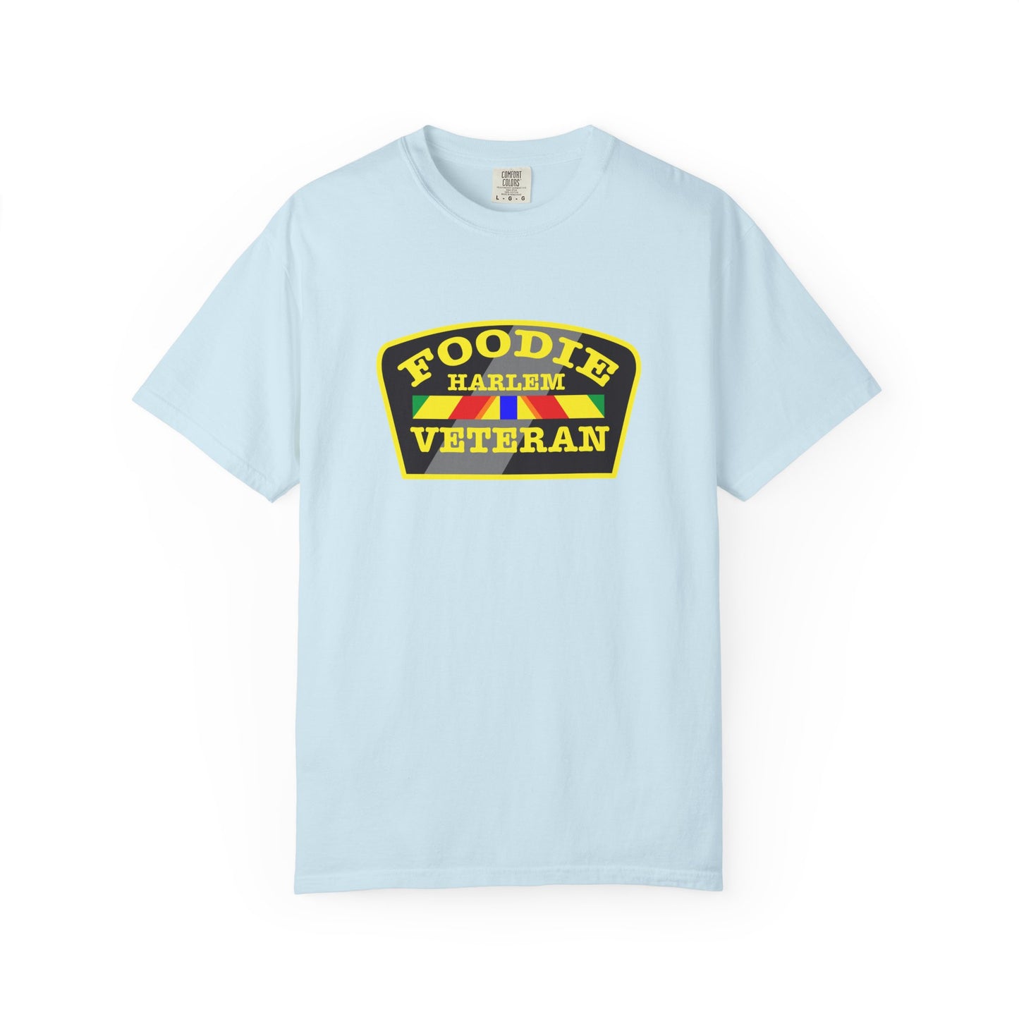 L.O.E.F Foodie Veteran HARLEM Unisex Tee Shirt (Yellow)