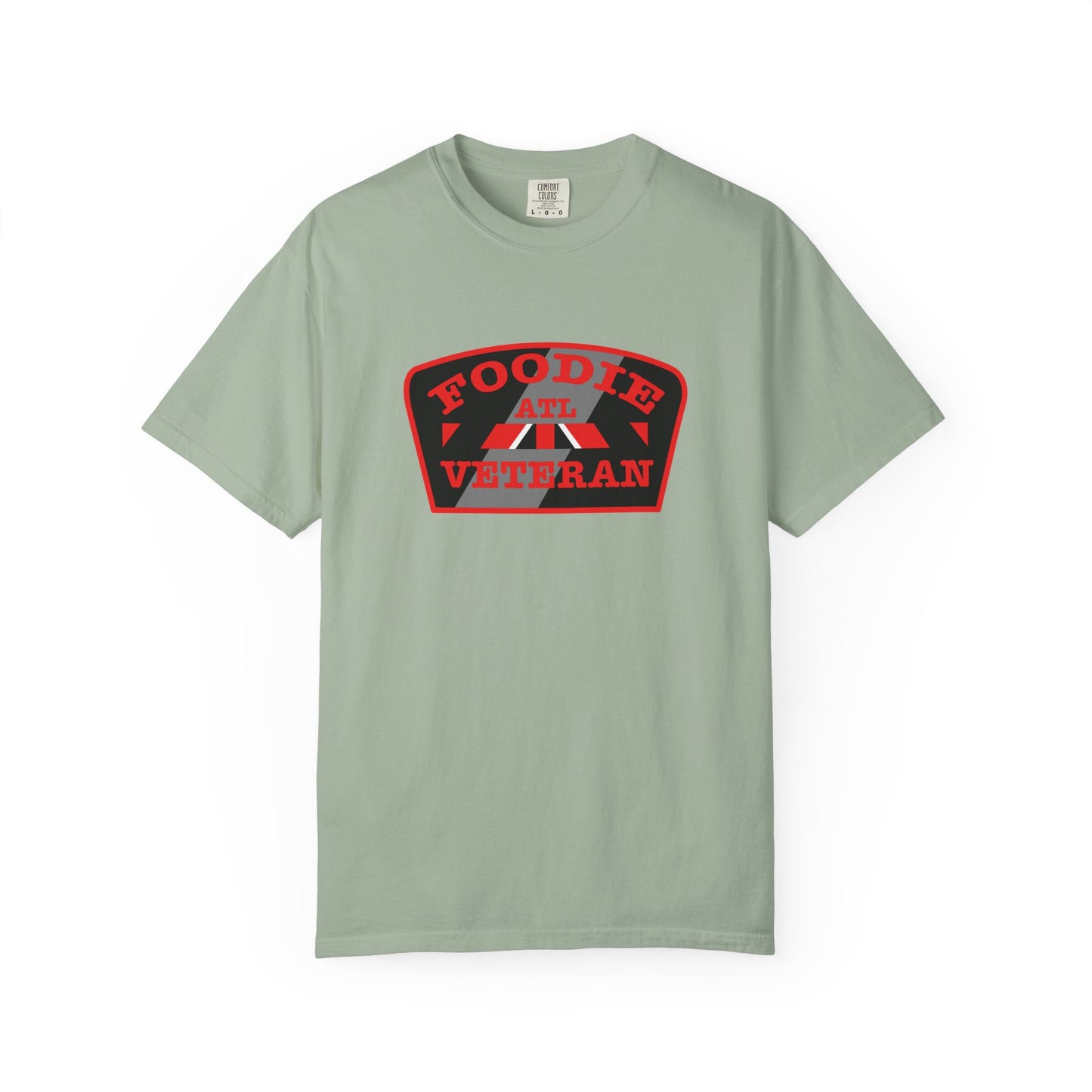 L.O.E.F Foodie Veteran ATL Unisex Tee Shirt (Red)