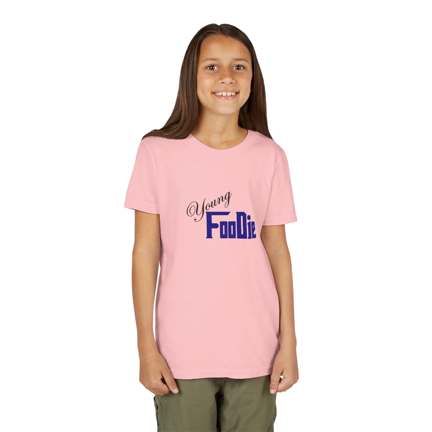 L.O.E.F Young Foodie Short Sleeve Tee (Dark Blue)