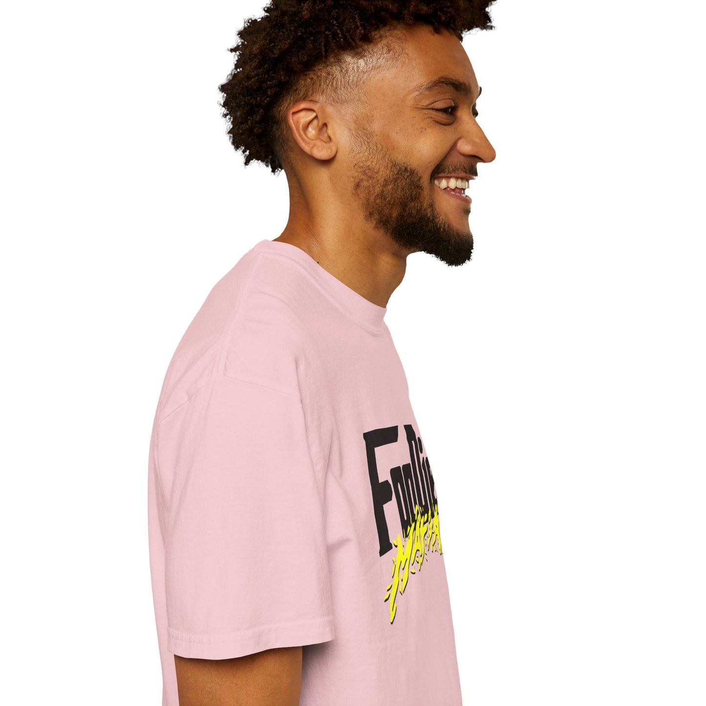L.O.E.F Foodie Mafia Unisex Tee Shirt (Bright Yellow)