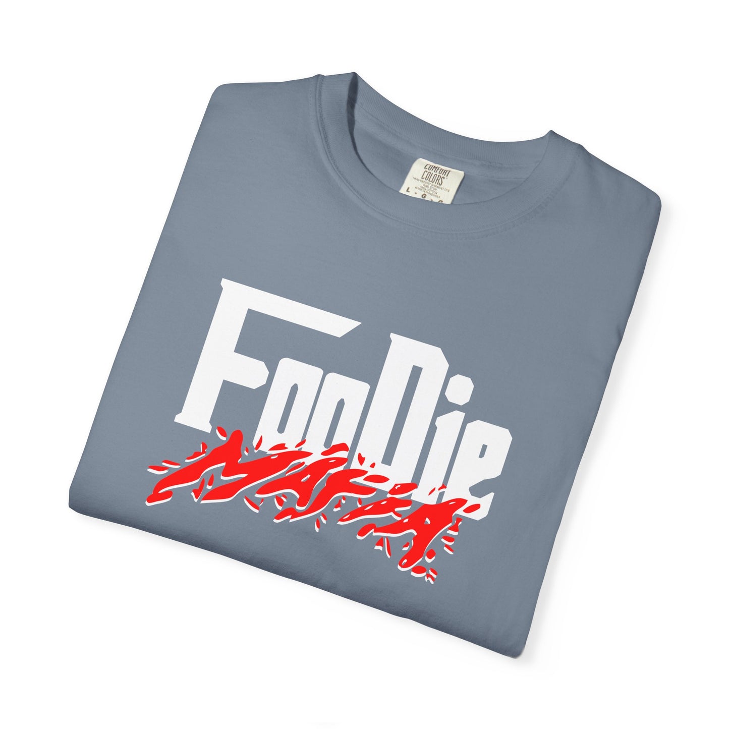 L.O.E.F Foodie Mafia Unisex Tee Shirt  (Red)