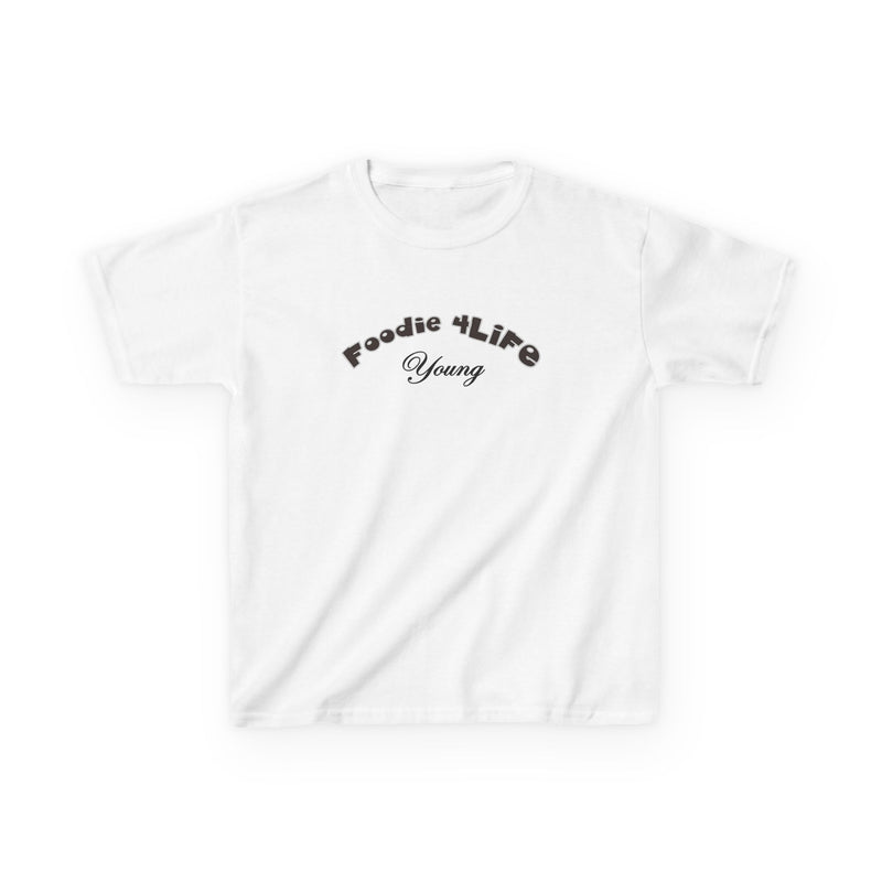 L.O.E.F Foodie 4Life Young Tee Shirt  (Black)