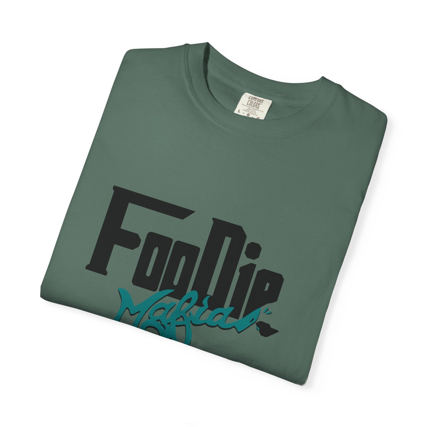 L.O.E.F Foodie Mafia Unisex Tee shirt (Teal)