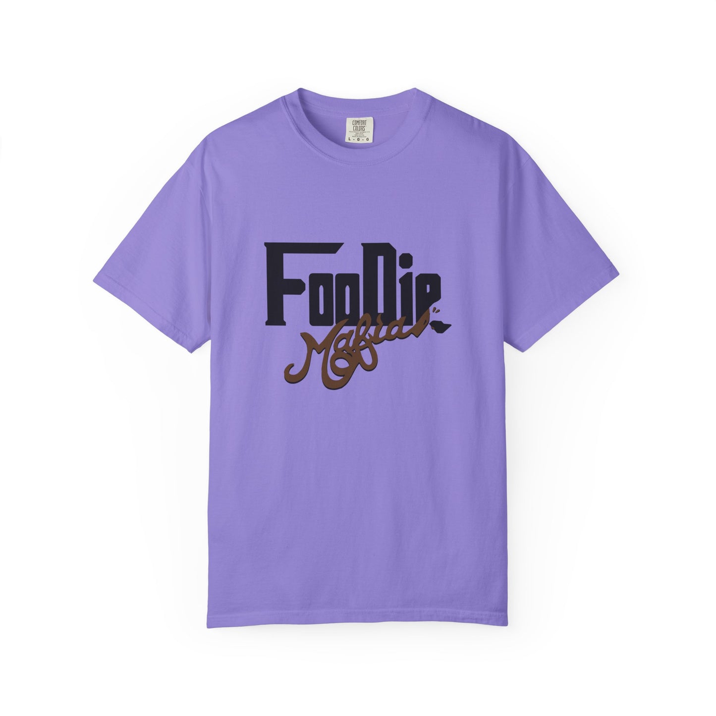 L.O.E.F Foodie Mafia Unisex Tee shirt (Dark Brown)
