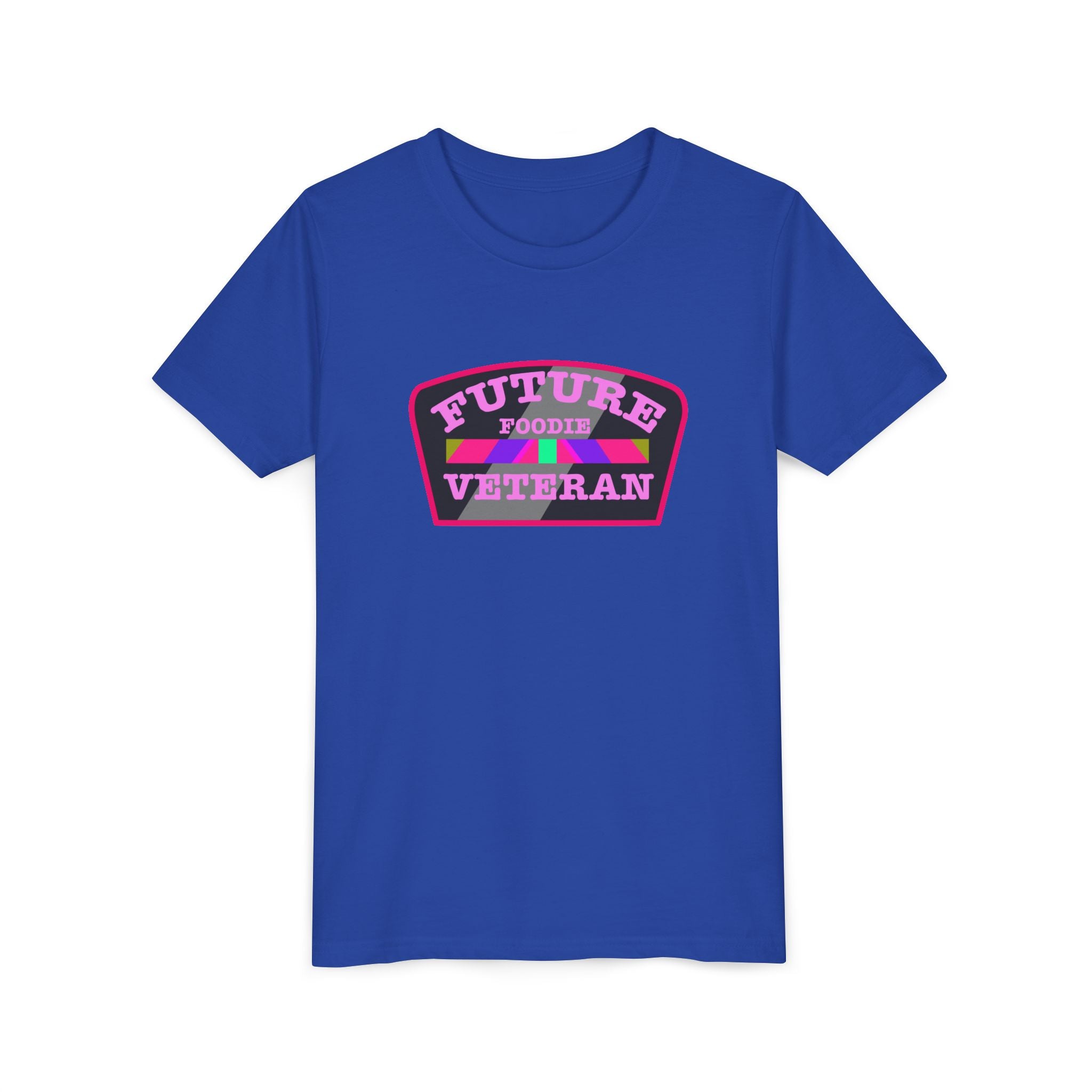 L.O.E.F Future Foodie Veteran Kids Tee Shirt (Pink)