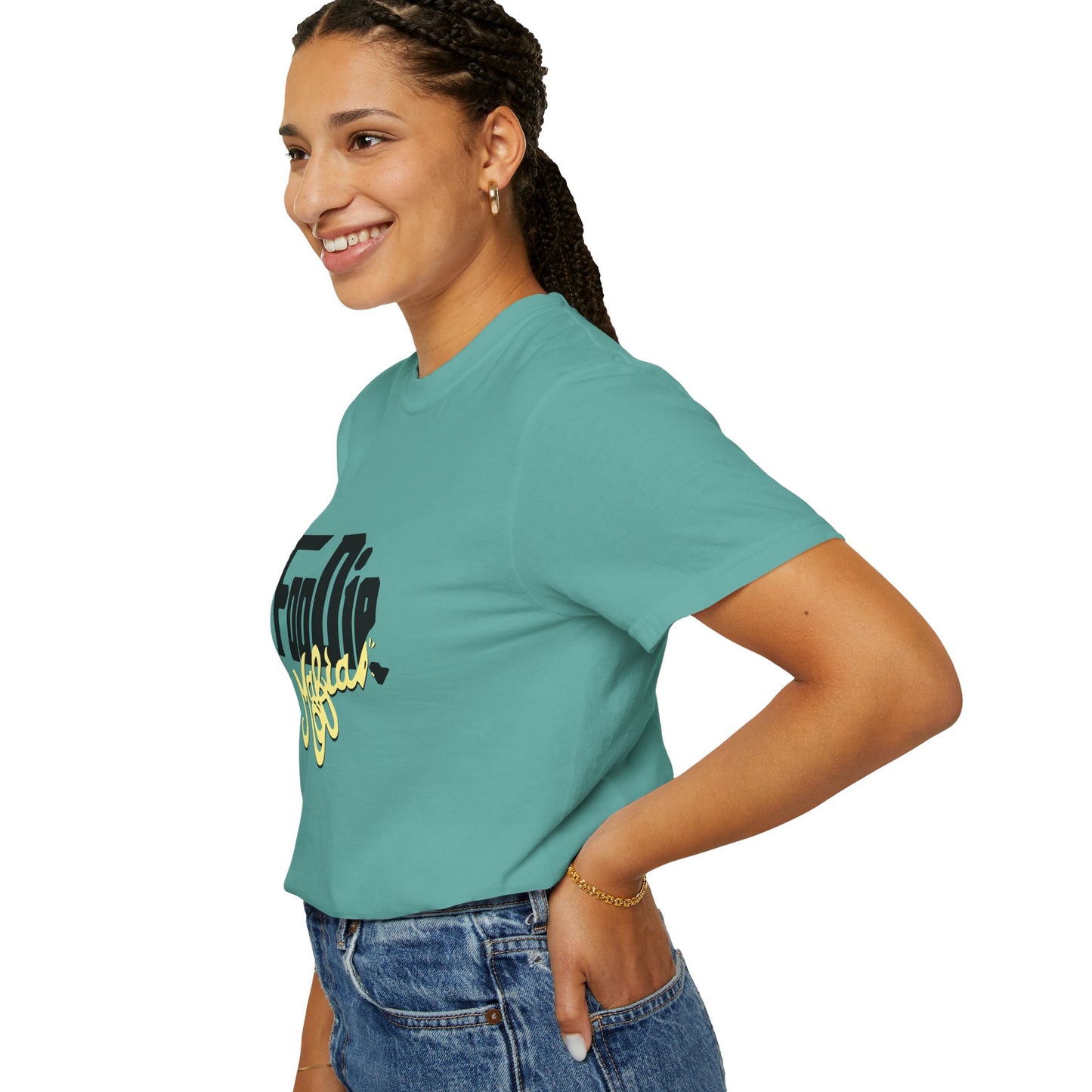 L.O.E.F Foodie Mafia Unisex Tee shirt (Soft Yellow)