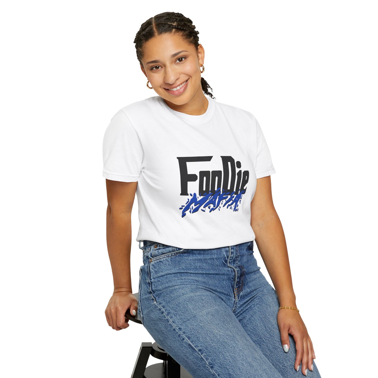 L.O.E.F Foodie Mafia Tee Shirt (Cobalt Blue)