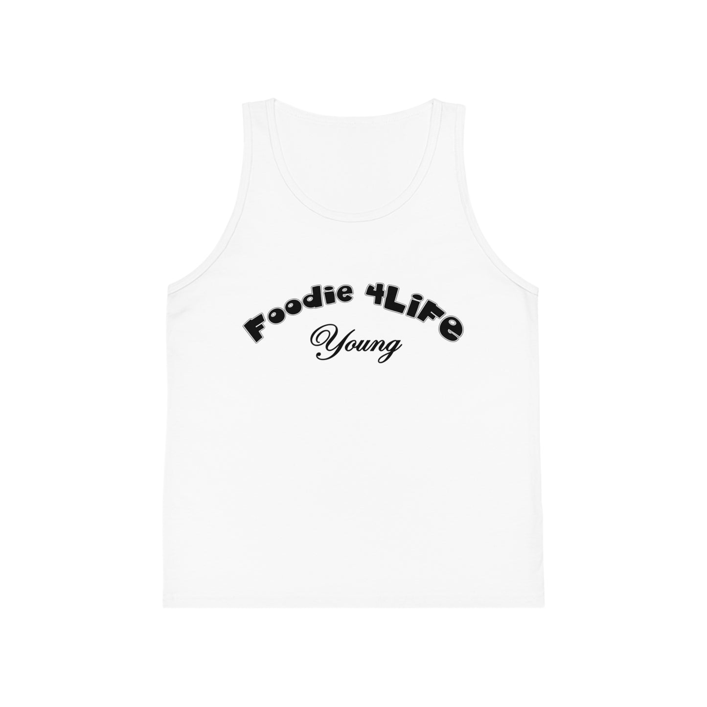 L.O.E.F Foodie 4Life Young Kid's Tank Top (Black)