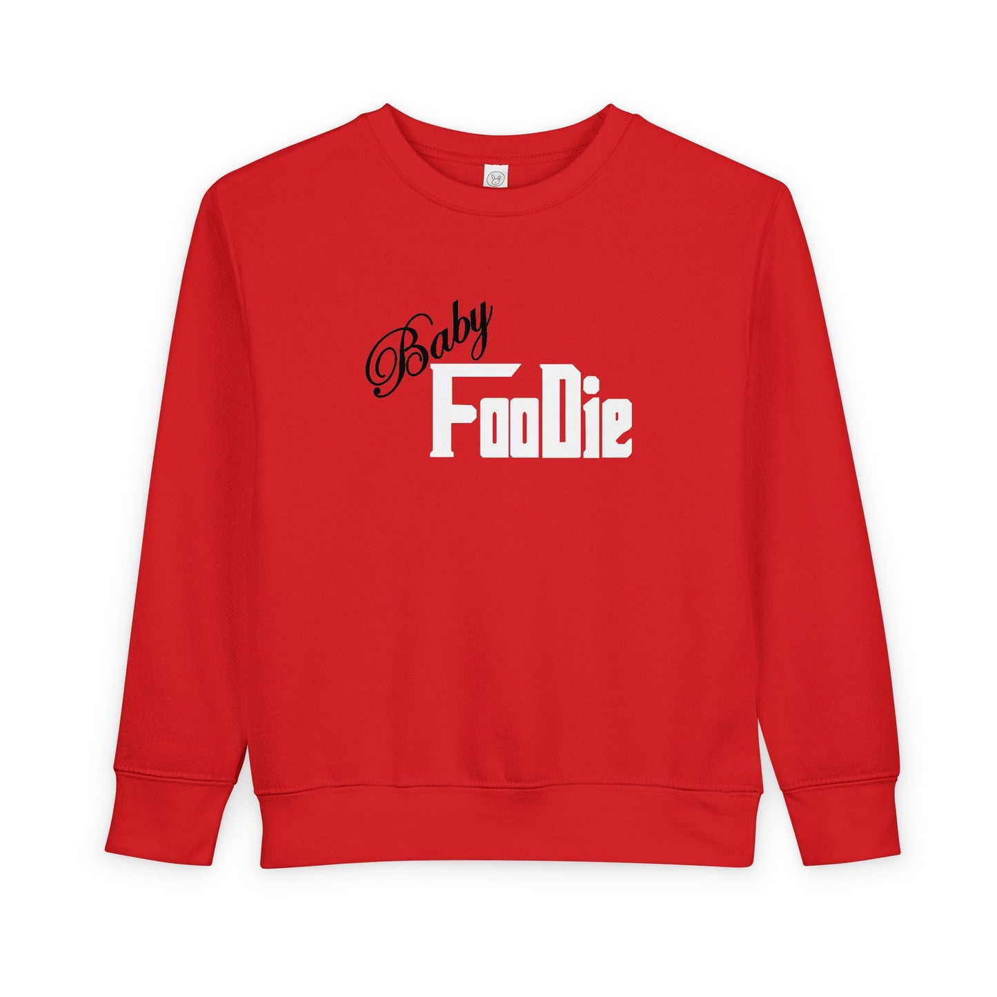 L.O.E.F Baby Foodie Toddler Sweatshirt (White)
