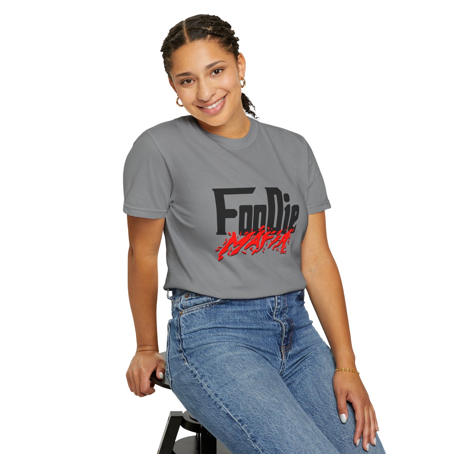 L.O.E.F Foodie Mafia Unisex Tee Shirt (Red)