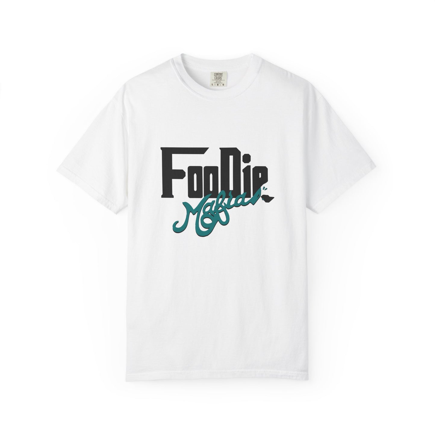 L.O.E.F Foodie Mafia Unisex Tee shirt (Teal)