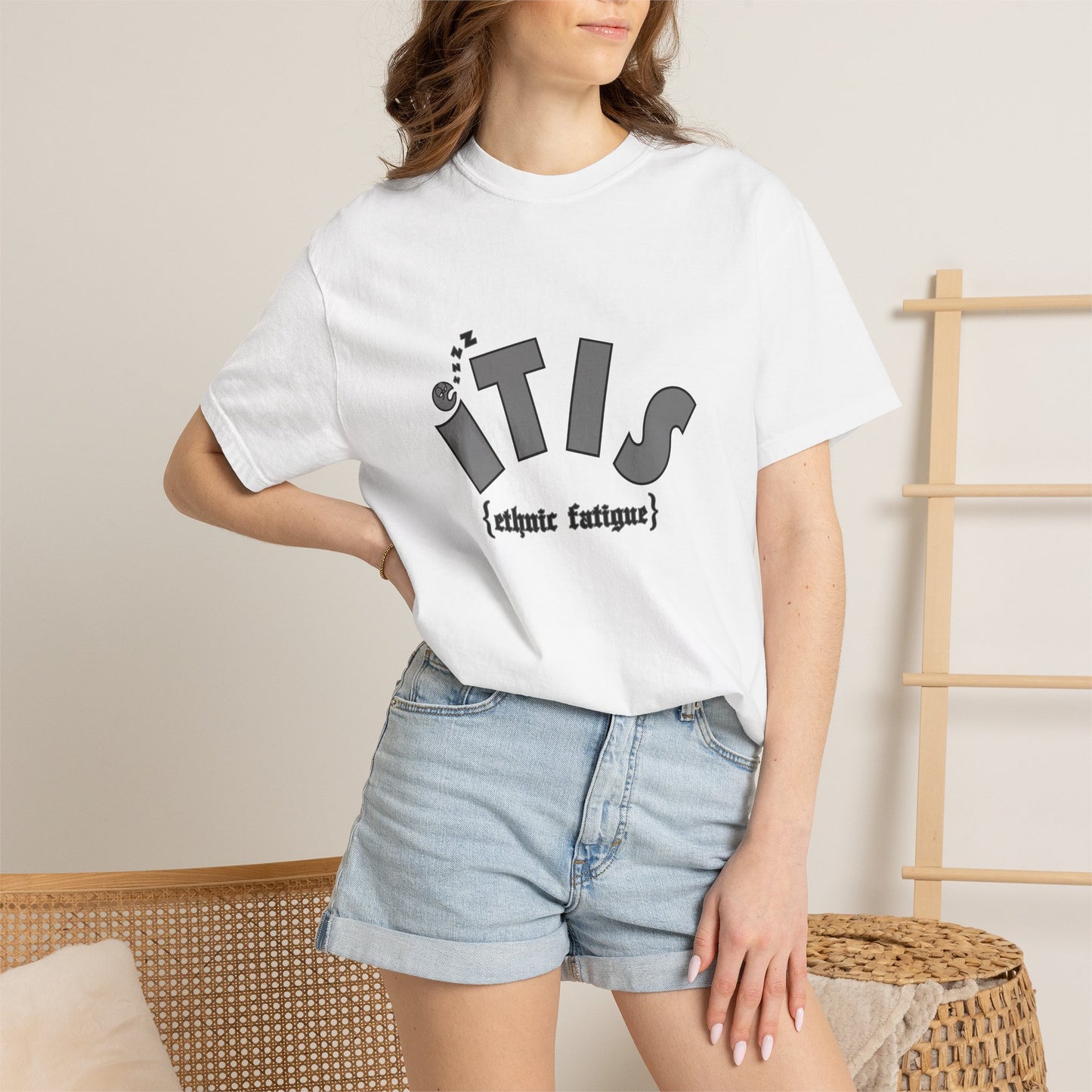 L.O.E.F ITIS Unisex Tee shirt (Gray)