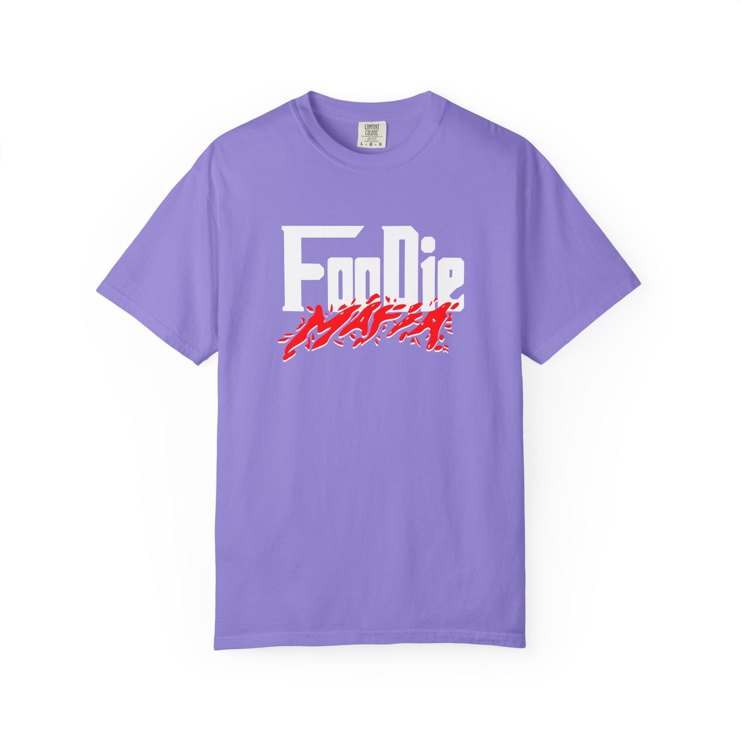 L.O.E.F Foodie Mafia Unisex Tee Shirt  (Red)