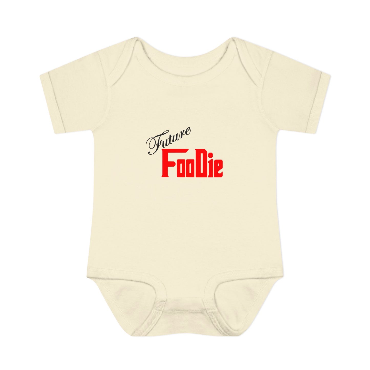 L.O.E.F Future Foodie Toddler Bodysuit (Fiery Red)