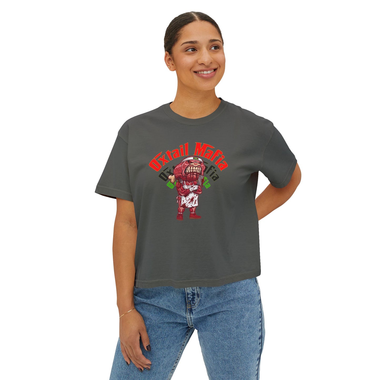 L.O.E.F Oxtail Mafia Boxy Tee