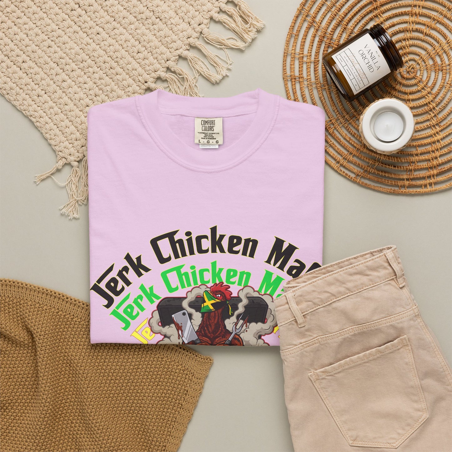 L.O.E.F Jerk Chicken Mafia Unisex Tee Shirt