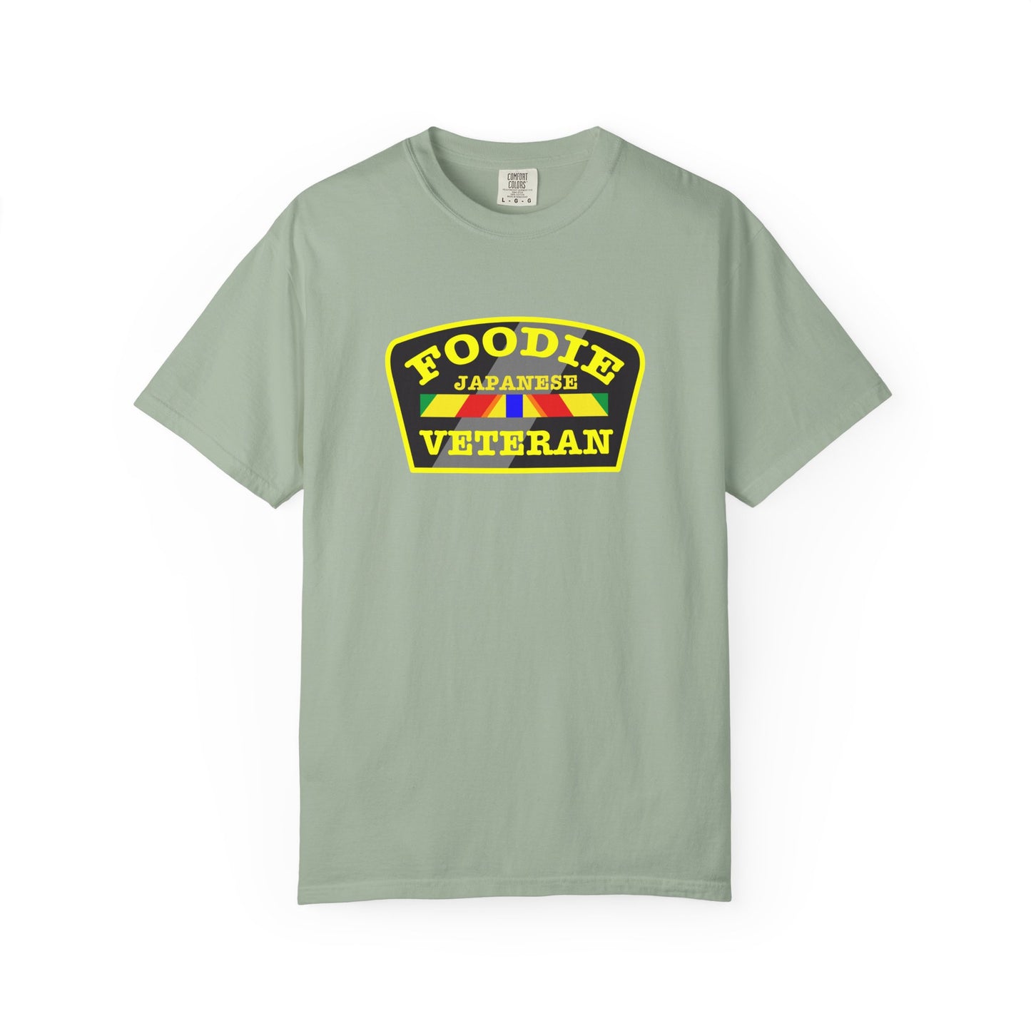Foodie Veteran Japanese Flag T-Shirt