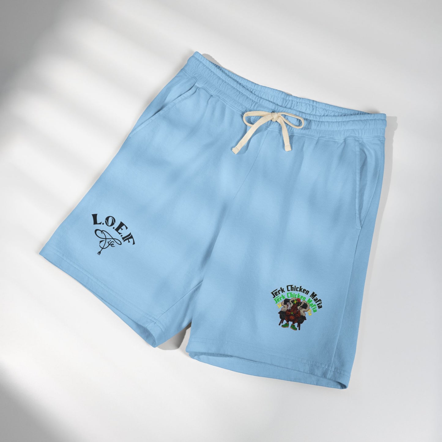 L.O.E.F Jerk Chicken Mafia Sweat Shorts