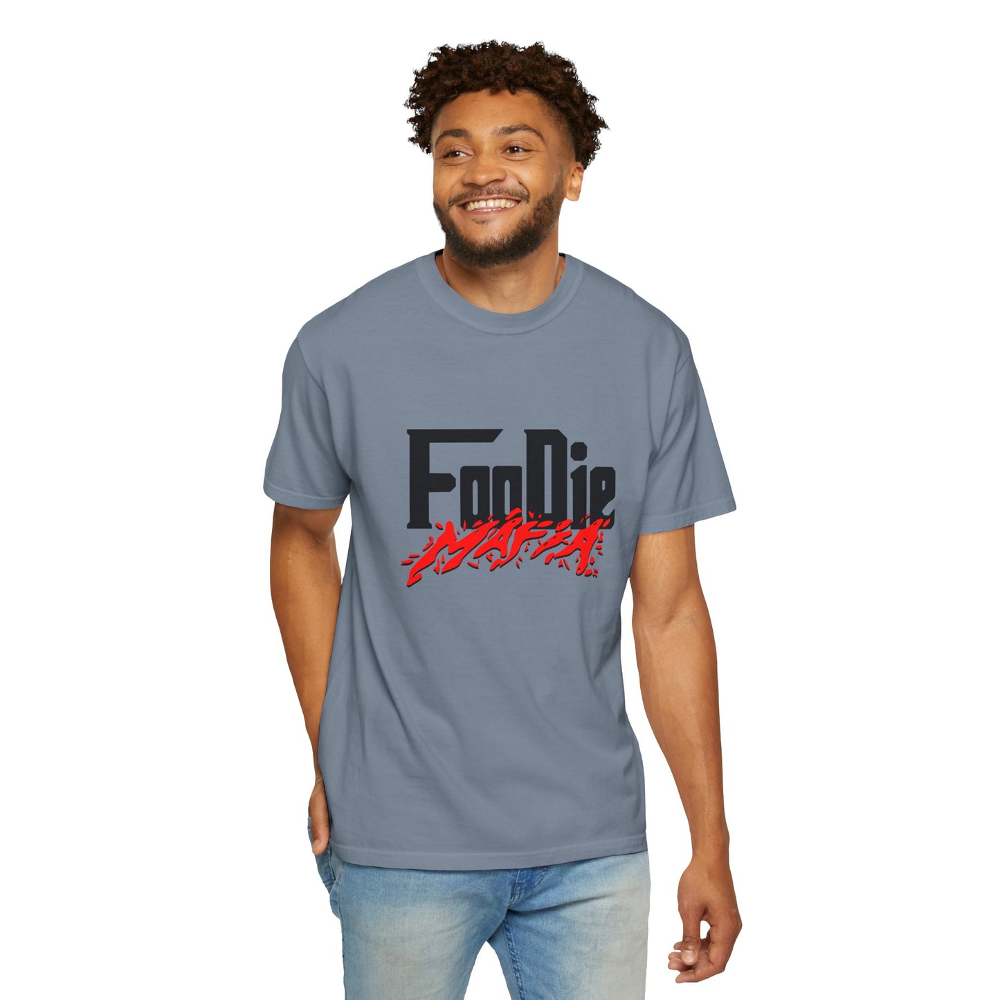 L.O.E.F Foodie Mafia Unisex Tee Shirt (Red)