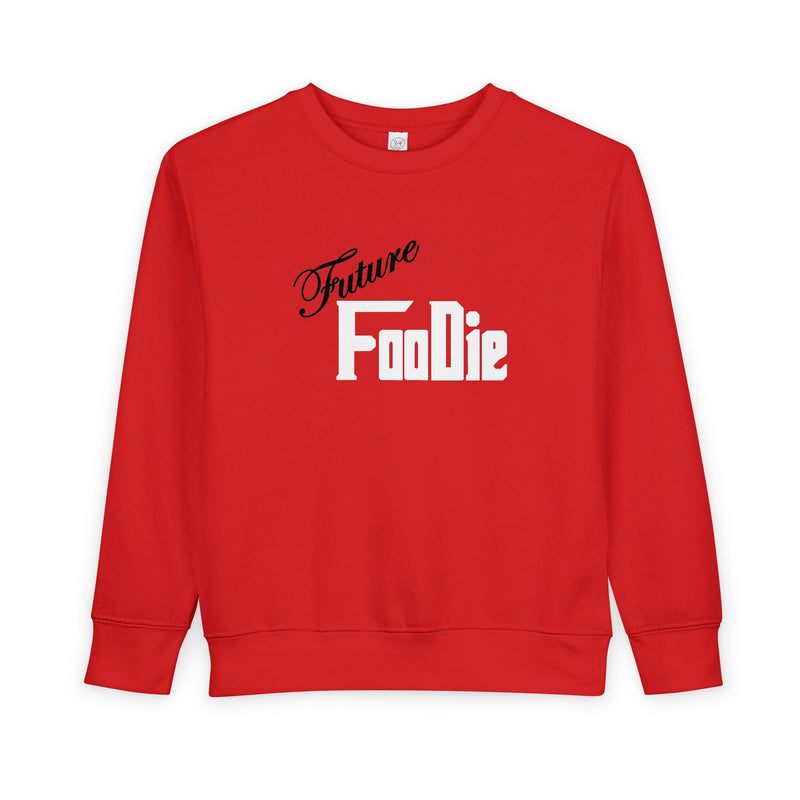 L.O.E.F Future Foodie Toddler Sweatshirt (White)