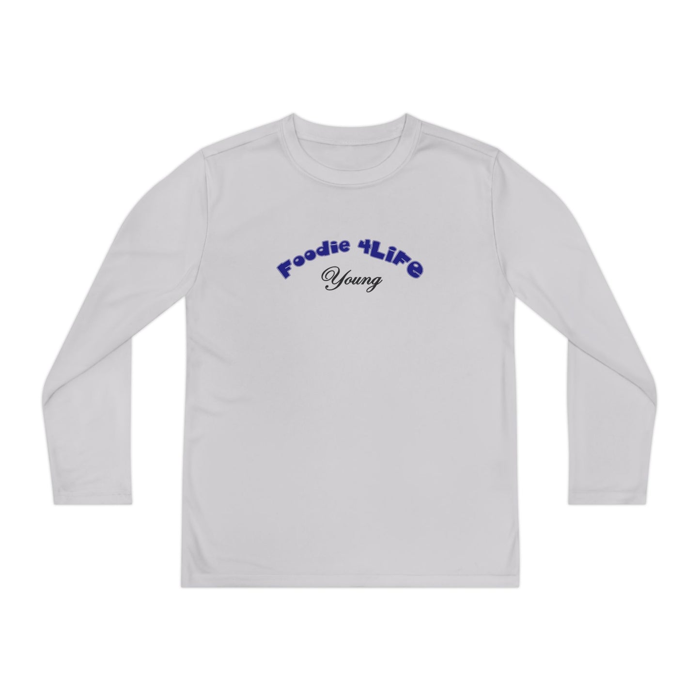 L.O.E.F Foodie 4Life Young Long Sleeve Tee  (Dark Blue)