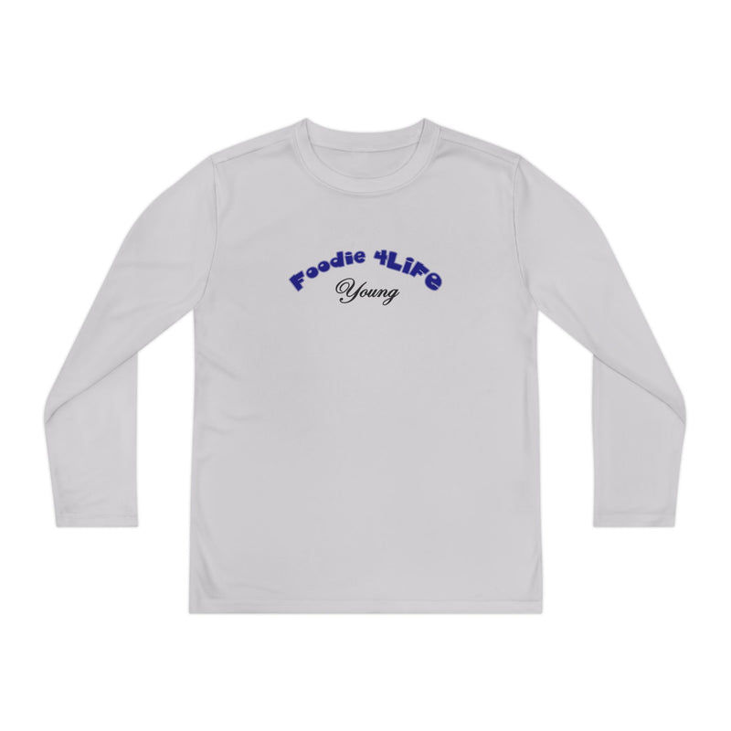 L.O.E.F Foodie 4Life Young Long Sleeve Tee  (Dark Blue)