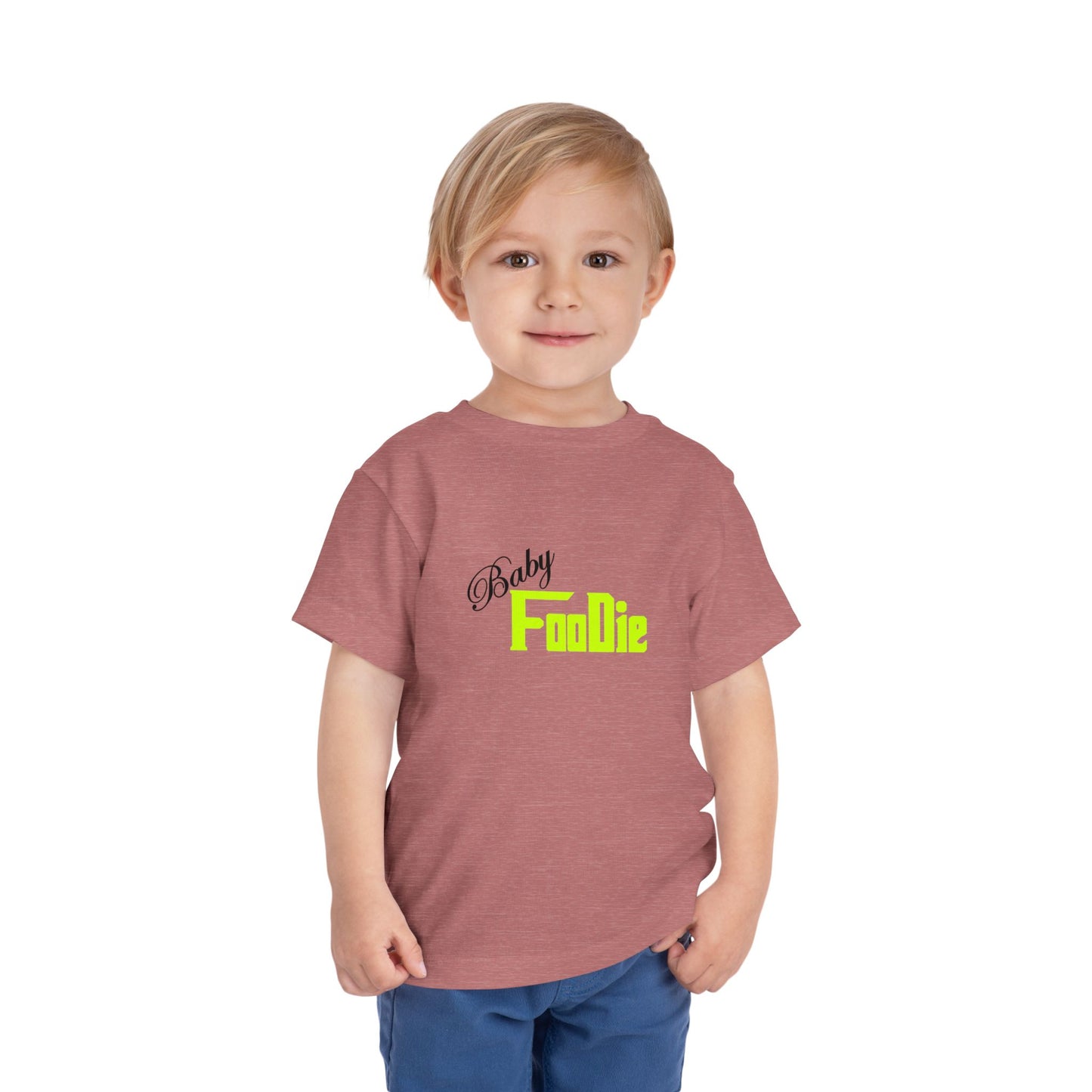 L.O.E.F Baby Foodie Toodler Tee Shirt (Neon Yellow)