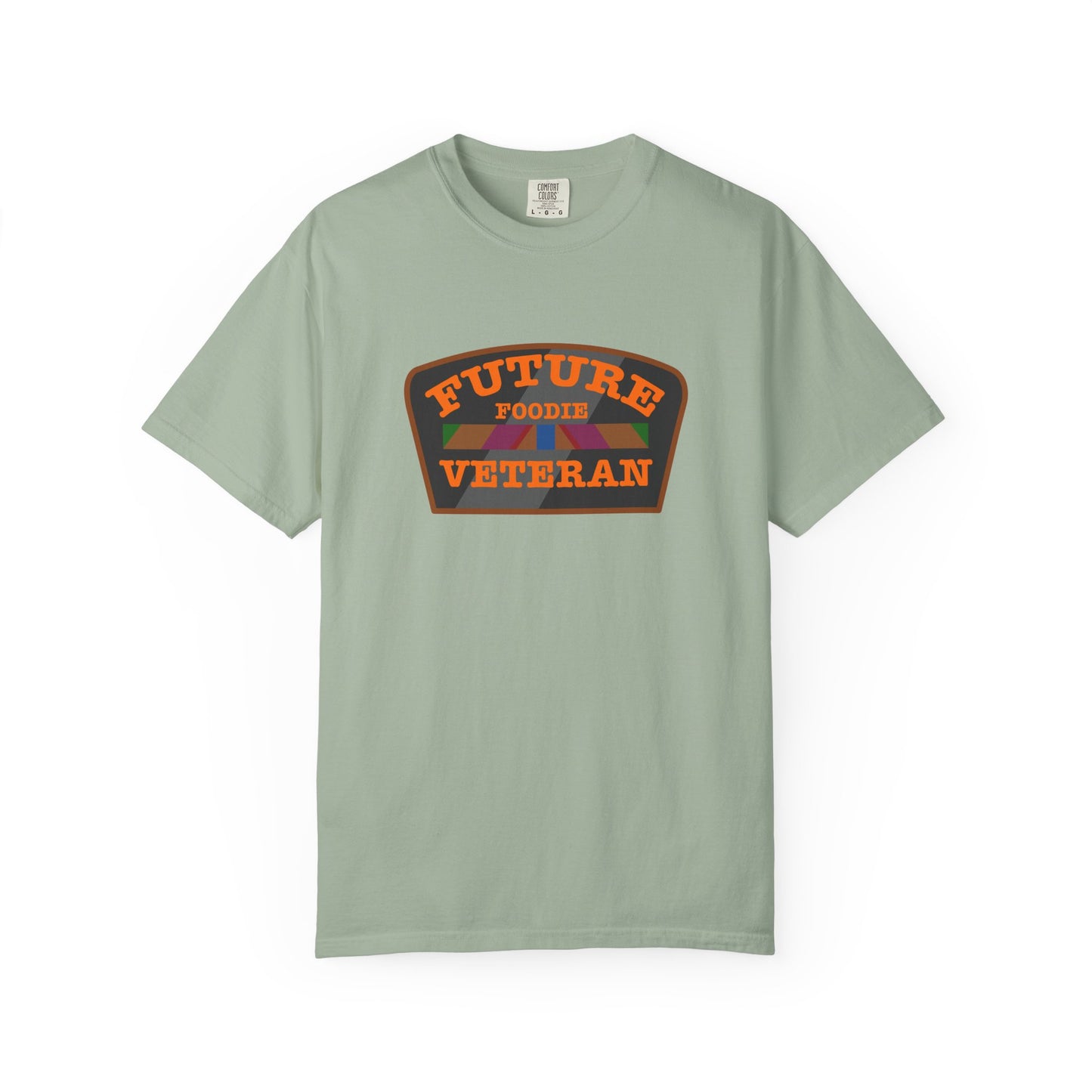 L.O.E.F Future Foodie Veteran Unisex Tee Shirt (Orange)