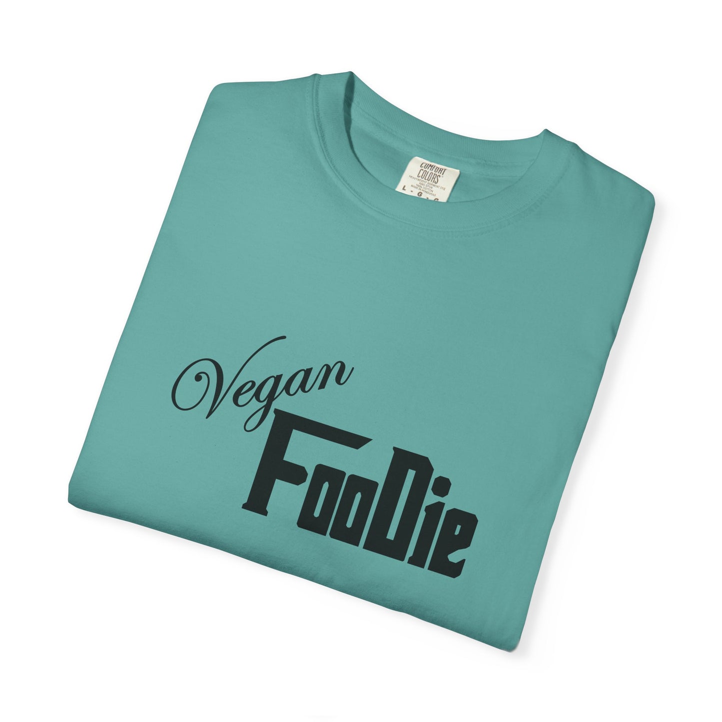 L.O.E.F Unisex Vegan Foodie Tee Shirt (Black)