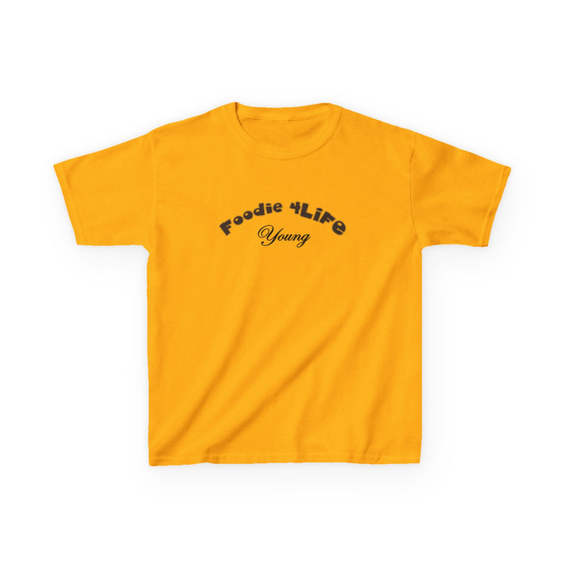 L.O.E.F Foodie 4Life Young Tee Shirt  (Black)