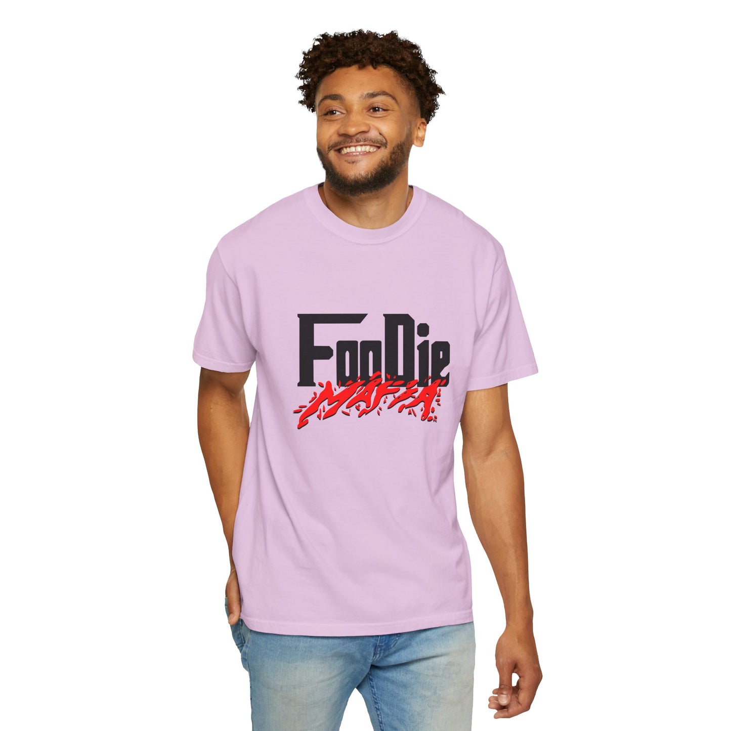 L.O.E.F Foodie Mafia Unisex Tee Shirt (Red)