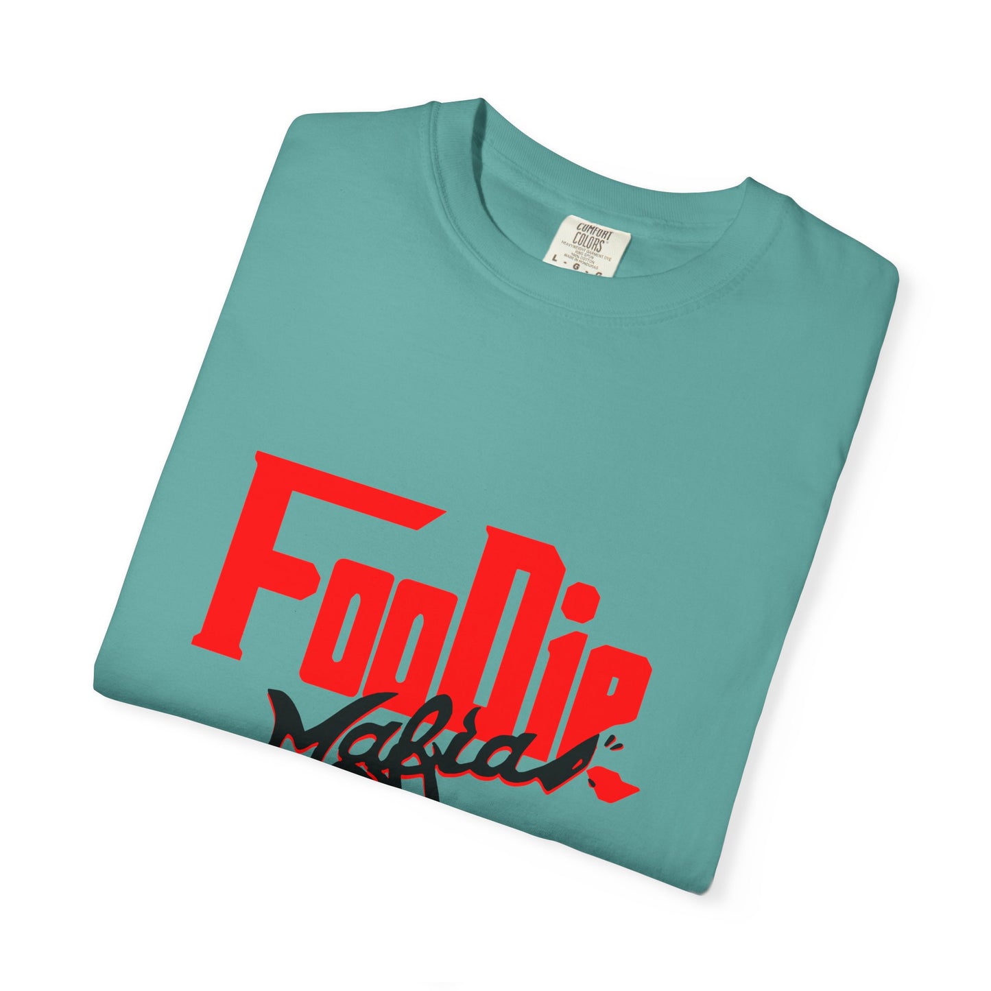 L.O.E.F Red Foodie Mafia Unisex Tee shirt (Black)