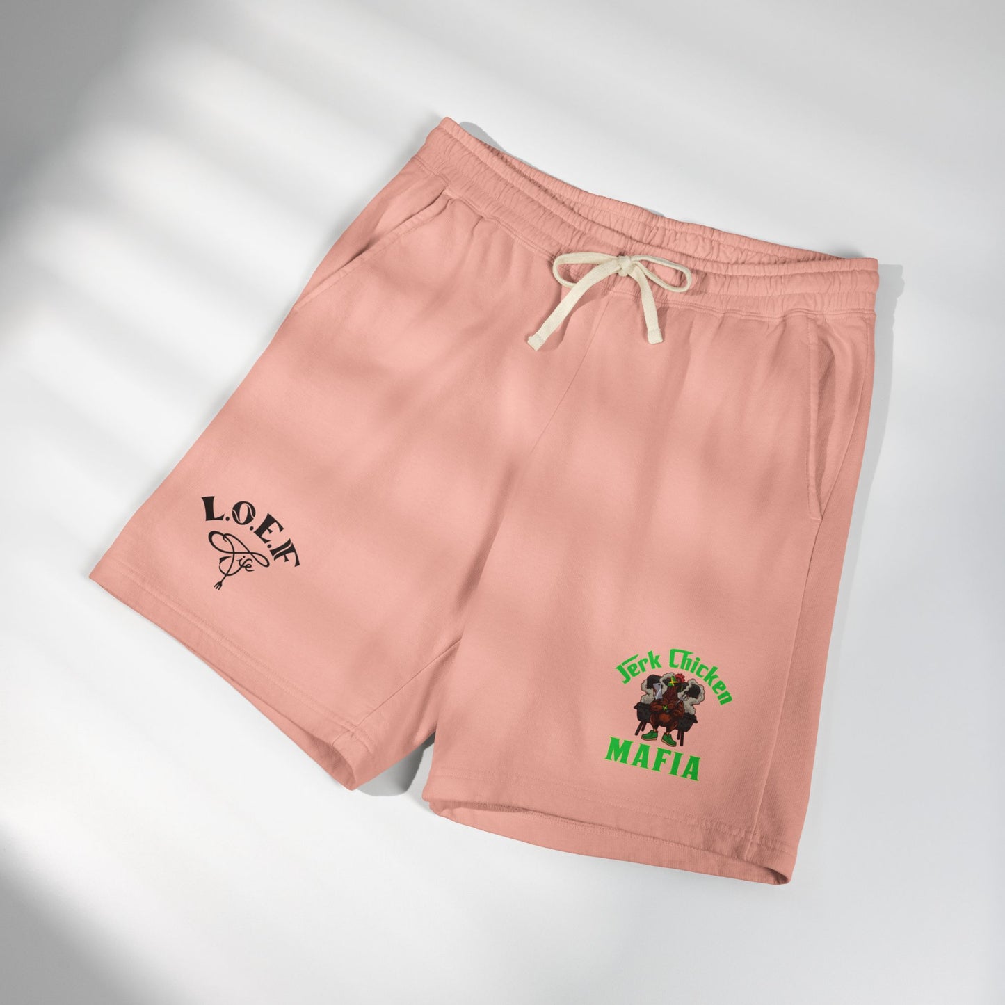 L.O.E.F Jerk Chicken Mafia Sweat Shorts
